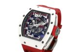 Richards Mill - Japan Red| RICHARD MILLE| RM030| ATZ / TI Skeleton Dial Automatic Winding Rubber| Japan Limited to 50 copies| Middle Ages| - Image 2