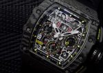 Richards Mill - Automatic Flyback Chronograph| RICHARD MILLE| RM11 - 03| Carbon TPT Skeleton Dial Automatic Winding Rubber Similar| Middle Ages| - Image 10