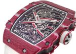 RICHALMILL - Automatic Muttaz Esa Balsim High Jump| RICHARD MILLE| RM67 - 02| Quartz TPT / Carbon TPT Skeleton Dial Winding Elastic - Image 6