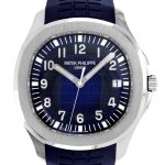 PATEC PHILIPPE - Aquanote| PATEK PHILIPPE| 5168G - 001| WG Blue Clock Automatic Winding Rubber| Commissions| Middle Ages|