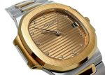 Patek Philippe - Nautilus| PATEK PHILIPPE| 3800 / 001| YG / SS Champagne Clock Automatic Winding Bracelet| Commissions| Middle Ages - Image 8