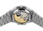 Patek Philippe - Nautilus Travel Time Chronograph| PATEK PHILIPPE| 5990 / 1A - 001| SS Black Clock Automatic Winding Bracelet| Middle Ages| - Image 4