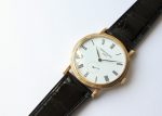 Patek Philippe - Calatrava| PATEK PHILIPPE| 5119J - 001| YG White Clock Hand Winding Leather| Unused item| - Image 9