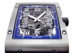Richards Mill - Automatic Extra Flat| RICHARD MILLE| RM016| TI Skeleton Clock Automatic Leather| Middle Ages| - Image 8