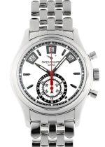 Patek Philippe - Annual Calendar Chronographs| PATEK PHILIPPE| 5960 / 1A-001| SS Silver Clock Automatic Winding Bracelet