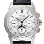 Patek Philippe - Grand Complication Perpetual Calendar Chronograph| PATEK PHILIPPE| 5270G - 001| WG Silver Clock Hand-Winding Leather| Unused item|