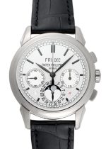 Patek Philippe - Grand Complication Perpetual Calendar Chronograph| PATEK PHILIPPE| 5270G - 001| WG Silver Clock Hand-Winding Leather| Unused item|