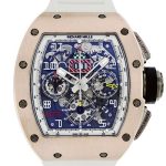 Richard Mill - Automatic Flyback Chronograph Felipe Massa| RICHARD MILLE| RM011 AJ RG| PG & TI Skeleton Dial Automatic Winding Rubber| Middle Ages|