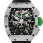 Richard Mill - Automatic Flyback Chronograph Robert Mancini| RICHARD MILLE| RM11 - 01| TI Skeleton Clock Automatic Winding Rubber| Middle Ages|