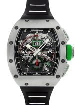 Richard Mill - Automatic Flyback Chronograph Robert Mancini| RICHARD MILLE| RM11 - 01| TI Skeleton Clock Automatic Winding Rubber| Middle Ages|
