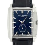 Patek Philippe - Gondo| PATEK PHILIPPE| 5124G - 011| WG Blue Clock Hand Winding Leather| Middle Ages|