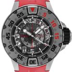 Richard Mill - Automatic Divers| RICHARD MILLE| RM028| TI Skeleton Clock Automatic Winding Rubber| Middle Ages|