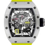 RICHERMILL - Automatic Declutchable Rotor| RICHARD MILLE| RM030| TI Skeleton Clock Automatic Winding Rubber| Middle Ages|