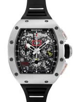 Richard Mill - Automatic Flyback Chronograph Felipe Massa| RICHARD MILLE| RM011| TI Skeleton Clock Automatic Winding Rubber| Middle Ages|