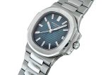 Patek Philippe - Nautilus| PATEK PHILIPPE| 5800 / 1A-001| SS Blue Clock Automatic Winding Bracelet| Commissions| Middle Ages - Image 2