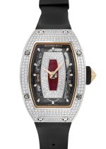RICHAL MILL - Ladies Automatic| RICHARD MILLE| RM07 - 01| WG Skeleton Dial Automatic Winding Rubber| Middle Ages|