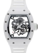 Richard Mill as Baba Watson| by Richard Mille| RM055 ATZ/TI| Skeleton Clock Automatic Winding Rubber| Commissions| Middle Ages|