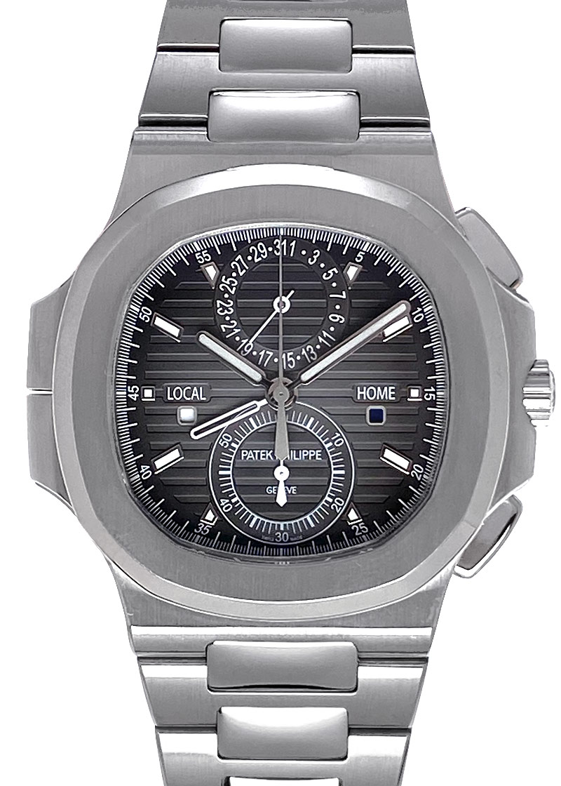 Patek Philippe - Nautilus| PATEK PHILIPPE| 5990 / 1A - 001| SS Black Clock Automatic Winding Bracelet| Commissions| Middle Ages| Patek Philippe - Nautilus| PATEK PHILIPPE| 5990 / 1A - 001| SS Black Clock Automatic Winding Bracelet| Commissions| Middle Ages| - Image 1