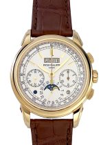 Patek Philippe - Grand Complication Chronograph| PATEK PHILIPPE| 5270J-001| YG Silver Clock Hand-Winding Leather| Commissions| Unused item