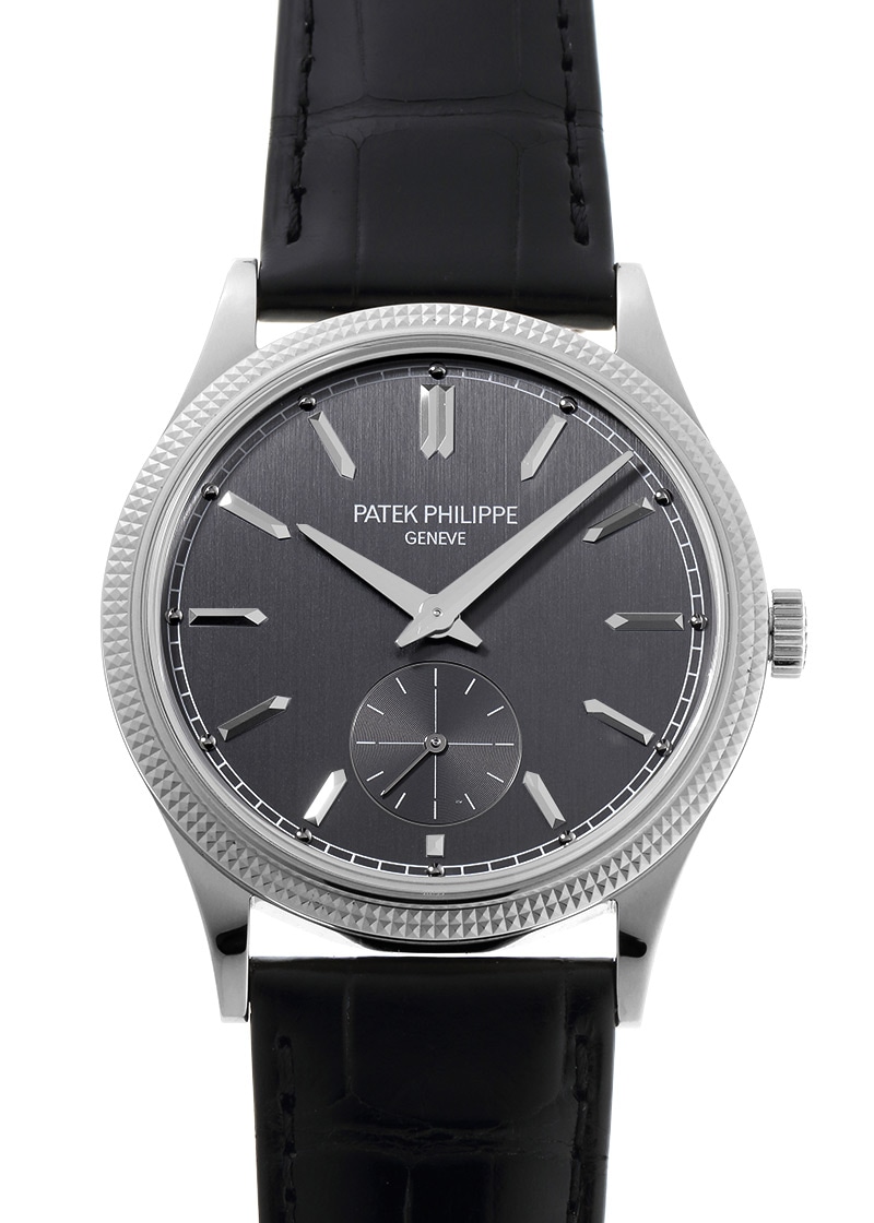 Patek Philippe - Calatrava| PATEK PHILIPPE| 6119G - 001| WG Gray Clock Hand Winding Leather Patek Philippe - Calatrava| PATEK PHILIPPE| 6119G - 001| WG Gray Clock Hand Winding Leather - Image 1