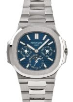 Patek Philippe - Nautilus Perpetual Calendar| PATEK PHILIPPE| 5740 / 1G-001| WG Blue Clock Automatic Winding Bracelet| Commissions| Unused item
