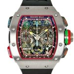 Richards Mill - Automatic Split Second Chronograph| RICHARD MILLE| RM65 - 01| TI Skeleton Clock Automatic Winding Rubber| Middle Ages
