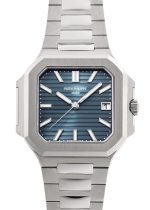 Patek Philippe - Cubitas| PATEK PHILIPPE| 7128 / 1G-001| WG Blue Clock Automatic Winding Bracelet