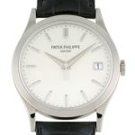 Patek Philippe - Calatrava| PATEK PHILIPPE| 5296G - 010| WG White Clock Automatic Leather