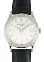Patek Philippe - Calatrava| PATEK PHILIPPE| 5296G - 010| WG White Clock Automatic Leather