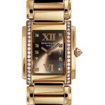 Patek Philippe - Ladies TWENTY4 Side Diamond Bezel| PATEK PHILIPPE| 4908 / 11R-010| RG Brown Dial Quartz Bracelet