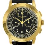 Patek Philippe - Chronographs| 5070J| YG Black Dial Hand Winding Leather| Middle Ages|
