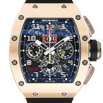 Richard Mill - Automatic Flyback Chronograph Felipe Massa| RICHARD MILLE| RM011| PG & TI Skeleton Dial Automatic Winding Rubber