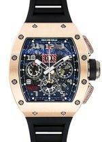 Richard Mill - Automatic Flyback Chronograph Felipe Massa| RICHARD MILLE| RM011| PG & TI Skeleton Dial Automatic Winding Rubber