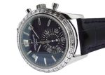 Patek Philippe - Annual Calendar Chronographs| PATEK PHILIPPE| 5961P - 001| PT Blue Clock Automatic Winding Leather| Middle Ages| - Image 7