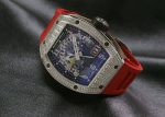 Richards Mill - Automatic Oversize Date Diamonds| RICHARD MILLE| RM 029| WG Skeleton Dial Automatic Winding Rubber| Middle Ages| - Image 11