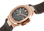 Patek Philippe - Nautilus Puchi Complications| PATEK PHILIPPE| 5712R - 001| RG Black Brown Clock Automatic Winding Leather - Image 2