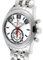 Patek Philippe - Annual Calendar Chronographs| PATEK PHILIPPE| 5960 / 1A-001| SS Silver Clock Automatic Winding Bracelet - Image 2