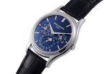 Patek Philippe - Grand Complication Perpetual Calendar Moon Phase| PATEK PHILIPPE| 5140P-001PT| Blue clock automatic winding leather| Middle Ages| - Image 2