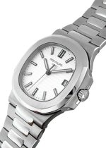 Patek Philippe - Nautilus| PATEK PHILIPPE| 5711 / 1A - 011| SS White Dial Automatic Winding Bracelet| Middle Ages - Image 2