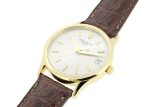 Patek Philippe - Calatrava| PATEK PHILIPPE| 3998J| YG Silver Clock Automatic Leather| Middle Ages| - Image 2