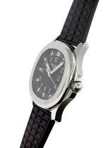 Patek Philippe - Aquanote Medium| PATEK PHILIPPE| 5060A-001| SS Black Dial Automatic Rubber Winding| Middle Ages| - Image 2
