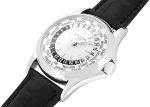 Patek Philippe - World Time| PATEK PHILIPPE| 5110G - 001| World Time WG Silver Clock Dial Automatic Leather| Middle Ages - Image 2
