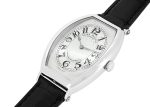 Patek Philippe - Chronometer gondola| PATEK PHILIPPE| 5098P - 001| PT Silver Clock Hand Winding Leather| Middle Ages| - Image 2