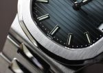 Patek Philippe - Nautilus| PATEK PHILIPPE| 5800 / 1A-001| SS Blue Clock Automatic Winding Bracelet| Middle Ages| - Image 9
