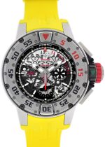 Richards Mill - Automatic Chronograph Diver| RICHARD MILLE| RM032| TI Skeleton Clock Automatic Winding Rubber| Middle Ages|