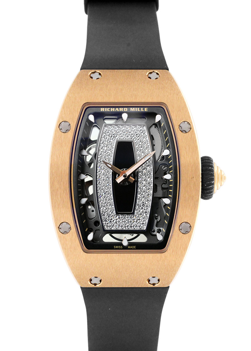 RICHAL MILL - Ladies Automatic| RICHARD MILLE| RM07 - 01| RG Skeleton Dial Similar to Automatic Rubber| Middle Ages| RICHAL MILL - Ladies Automatic| RICHARD MILLE| RM07 - 01| RG Skeleton Dial Similar to Automatic Rubber| Middle Ages| - Image 1