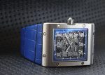 Richards Mill - Automatic Extra Flat| RICHARD MILLE| RM016| TI Skeleton Clock Automatic Leather| Middle Ages| - Image 14