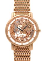 Patek Philippe - Calatrava Skeleton| PATEK PHILIPPE| 5180 / 1R-001| Similar to RG Skeleton Clock Dial Automatic Bracelet| Commissions| Middle Ages|