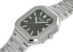 Patek Philippe - Cubitas| PATEK PHILIPPE| 5821 / 1A - 001| SS Olive Green Clock Automatic Winding Bracelet| Middle Ages - Image 2