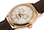 Patek Philippe - Annual Calendar| PATEK PHILIPPE| 5146R - 001| RG ivory clock automatic winding leather - Image 2